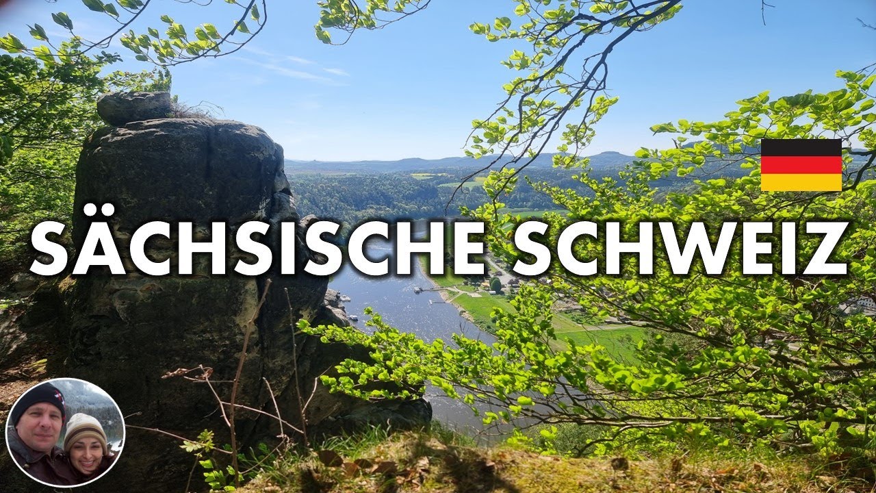 Der Nationalpark Säschsiche Schweiz, Deutschland. Ein Spaziergang in der Natur