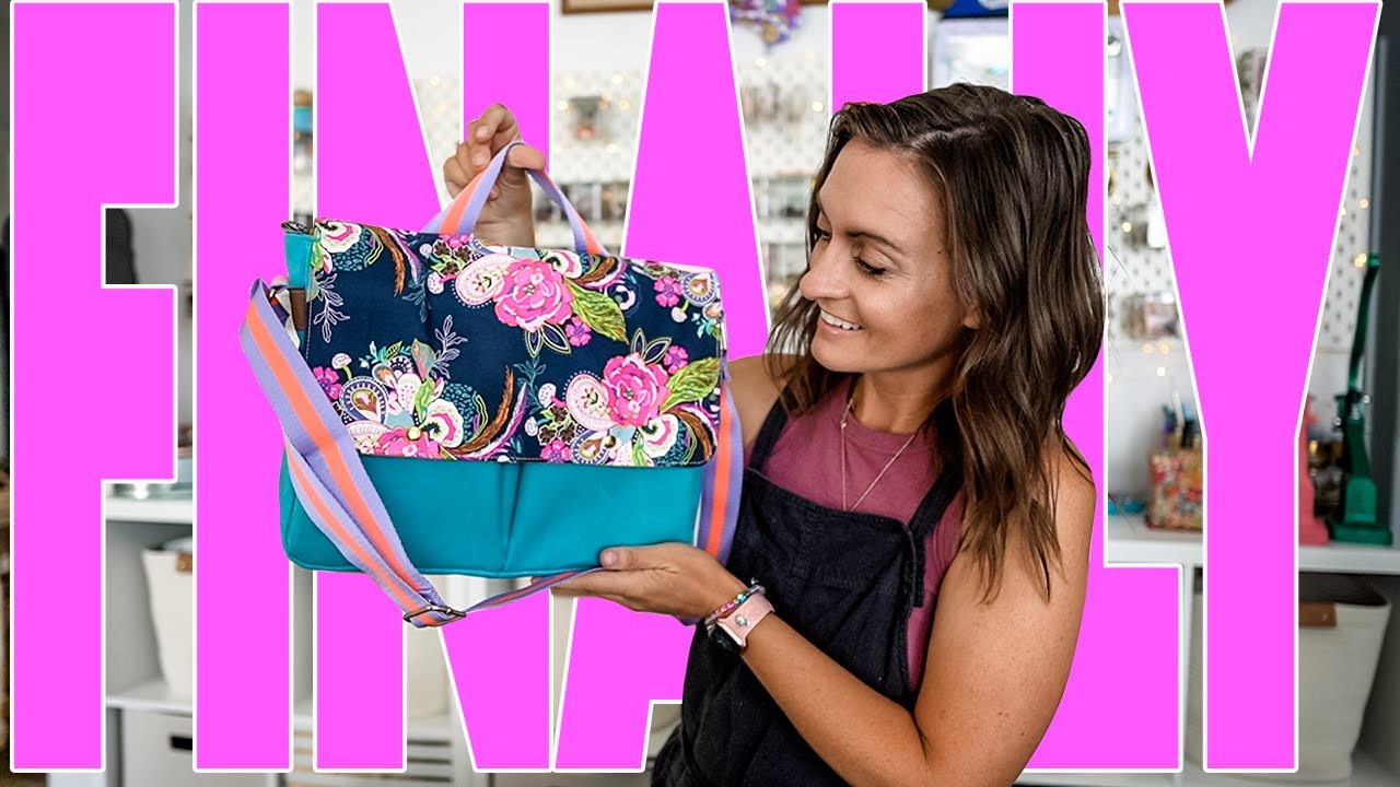 Finally Making a Messenger Bag With LOTS OF POCKETS! Let's Make The Yuni Messenger from I Think Sew