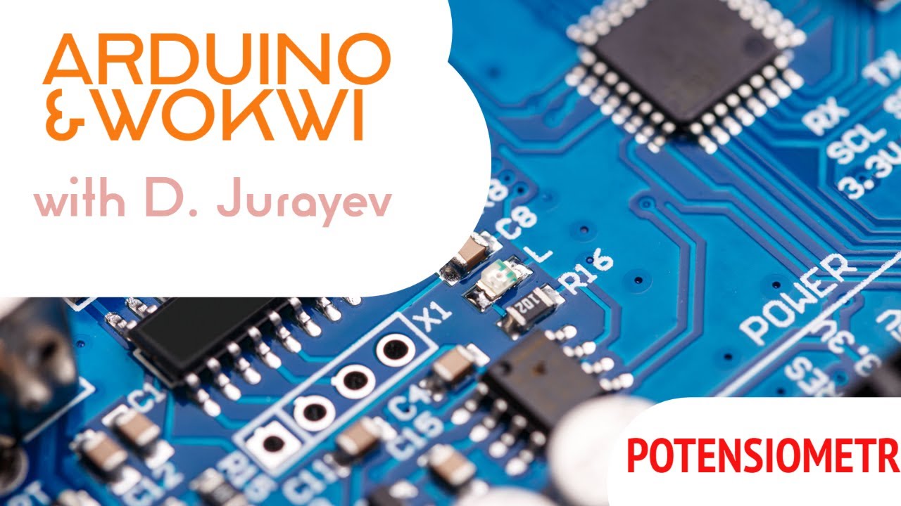 Arduinoda o'zgaruvchan qarshilikni boshqarish | Potensiometr