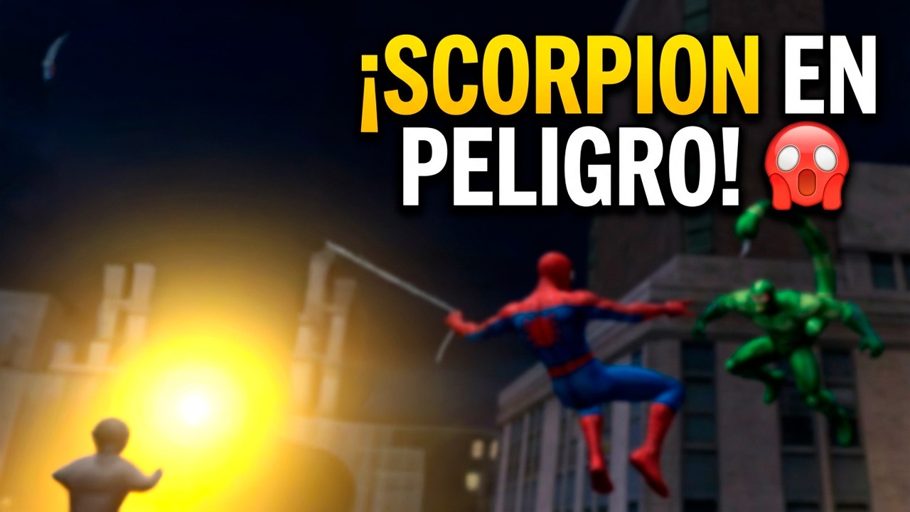 ¡SCORPION ESTA EN PELIGRO! 😱 | Spider-Man PS2 #3