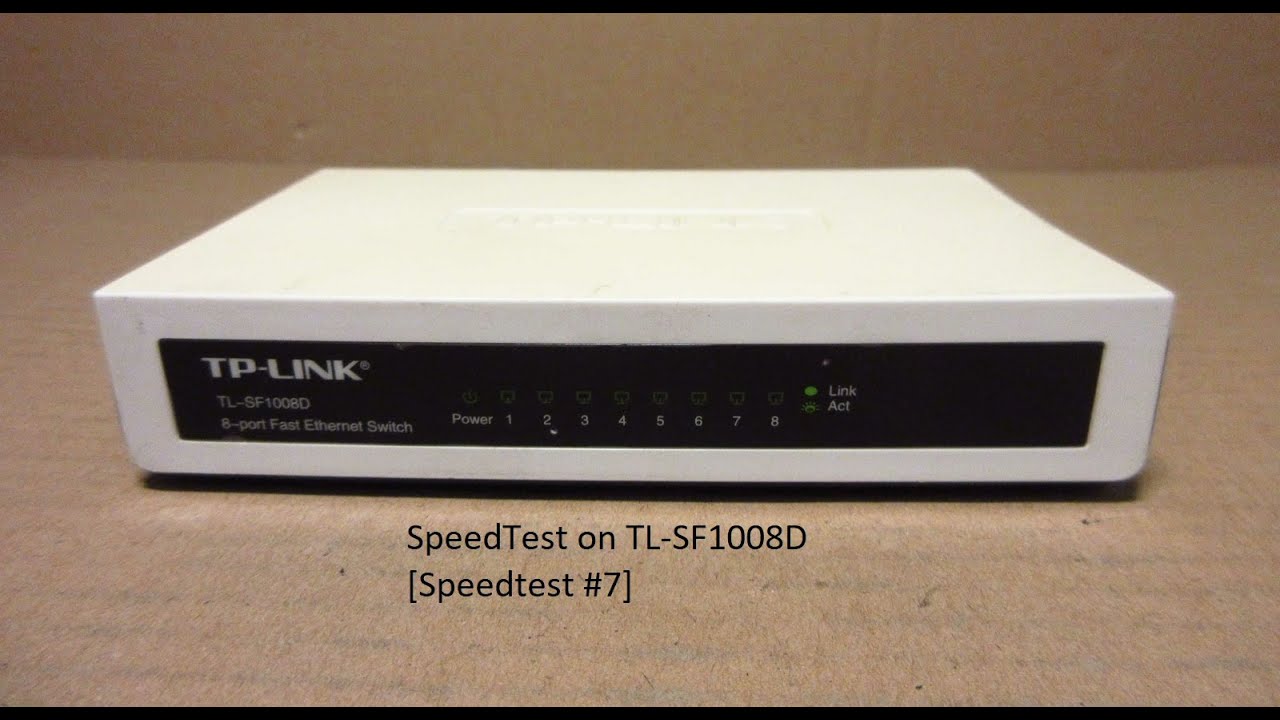 Ile wyciąga TP-Link TL-SF1008D na SpeedTest? [Speedtest #7]