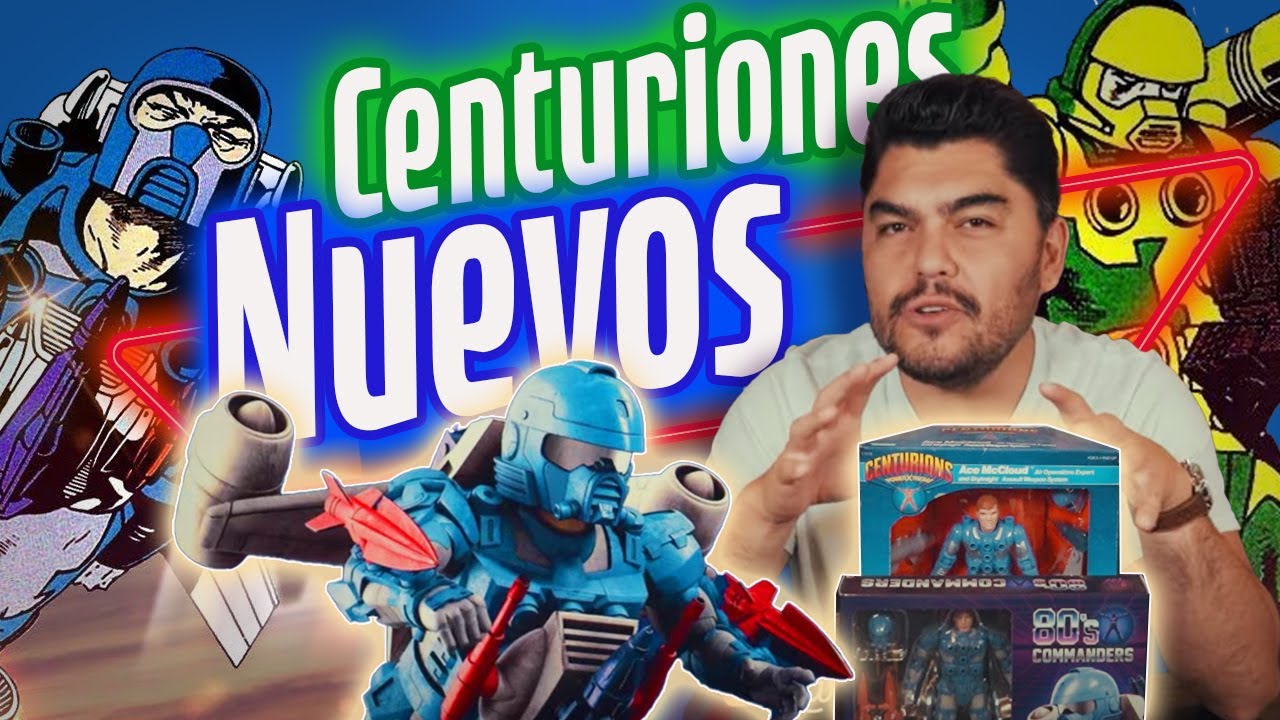 LAS figuras de CENTURIONES REGRESARON -  UNBOXING