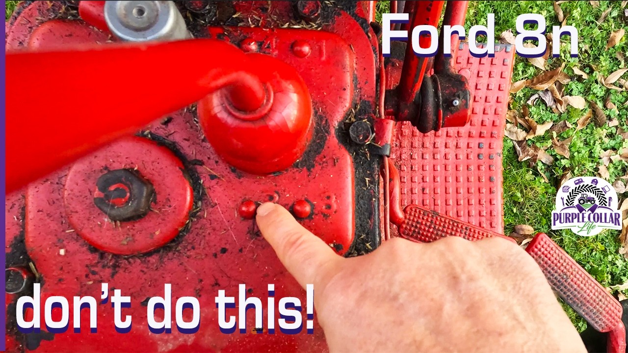 ПРЕКРАТИТЕ делать ЭТО с вашим трактором Ford 8N!