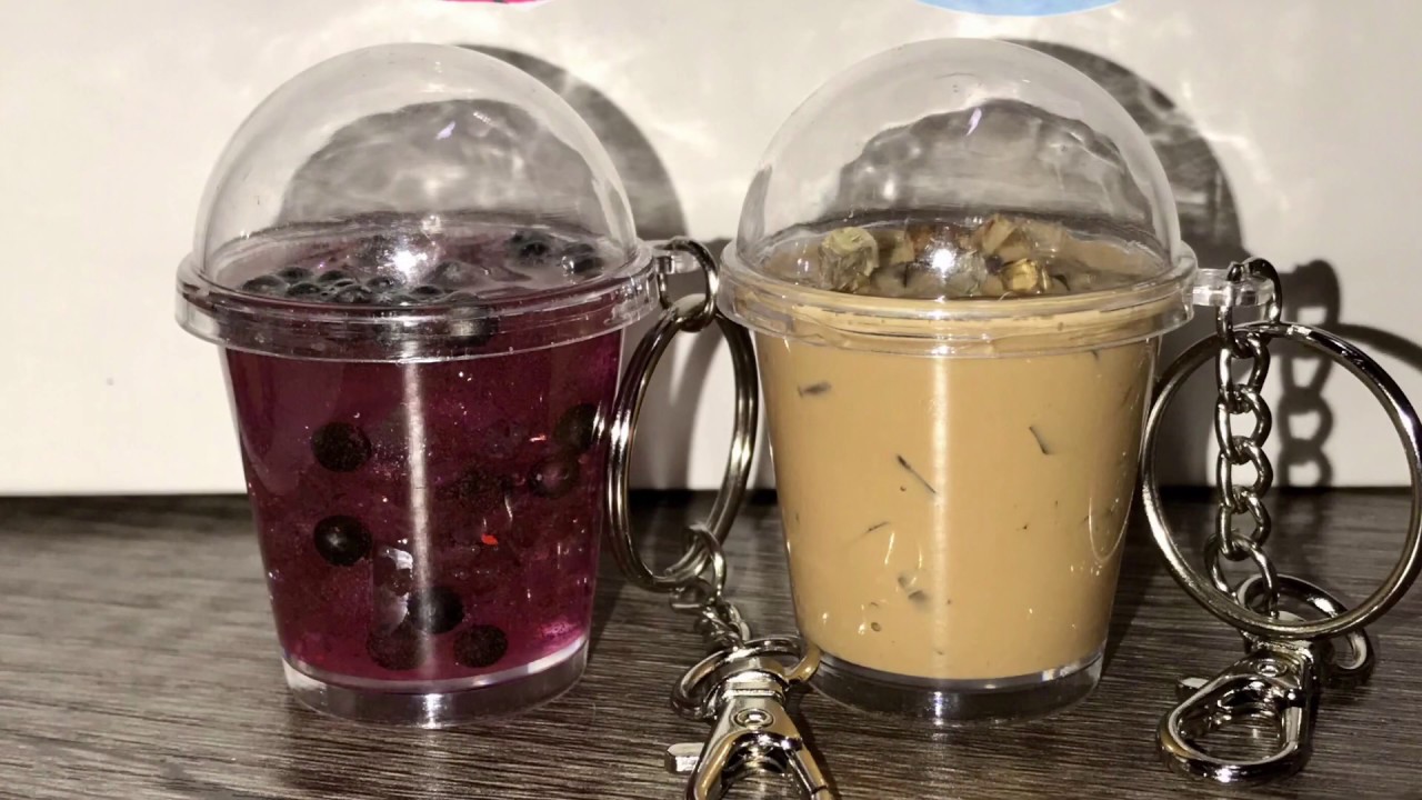 How I Make Mini Starbucks Coffee Cup Keychains