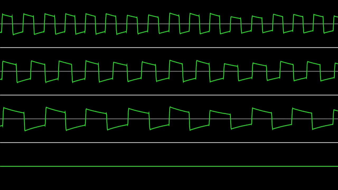 Super Mario Bros. - Overworld Theme (Atari POKEY cover) [Oscilloscope View]