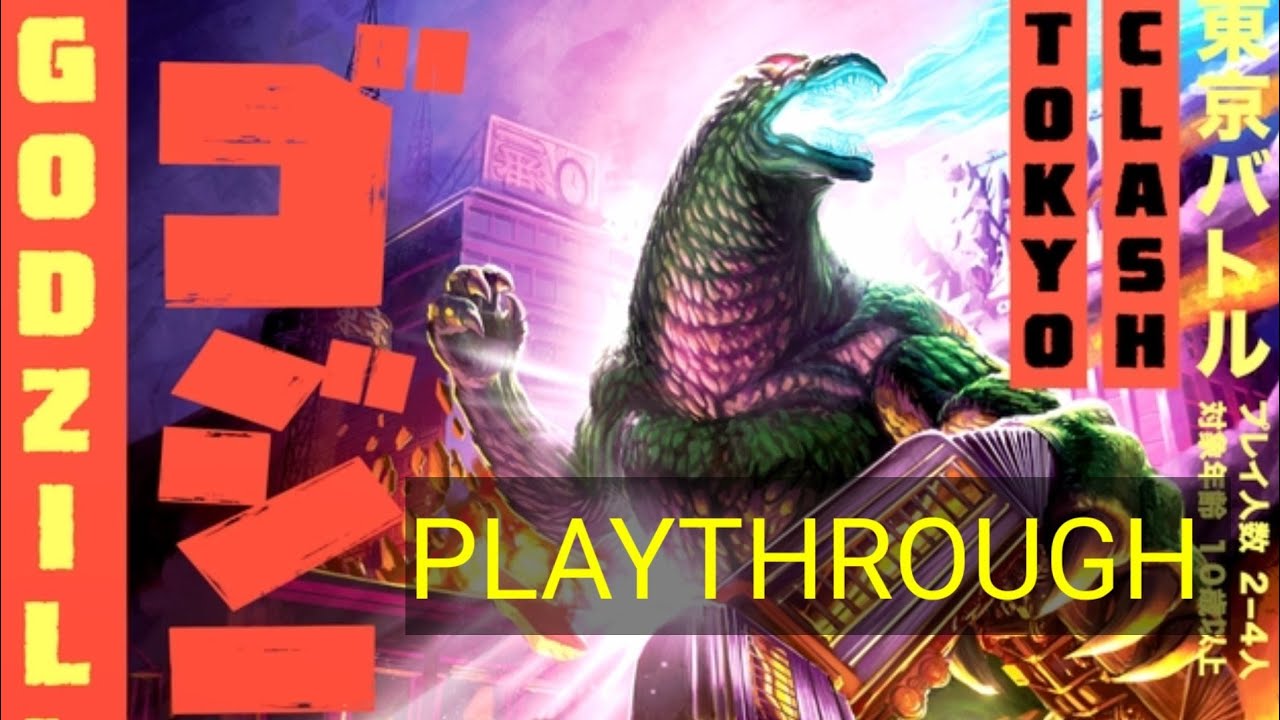 Playthrough of Godzilla Tokyo Clash