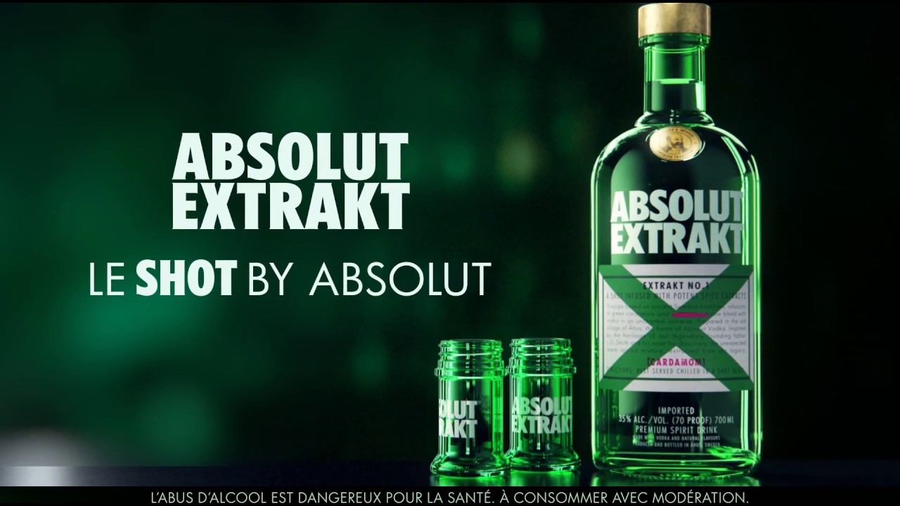 [NEW] ABSOLUT EXTRAKT, une création originale signée ABSOLUT