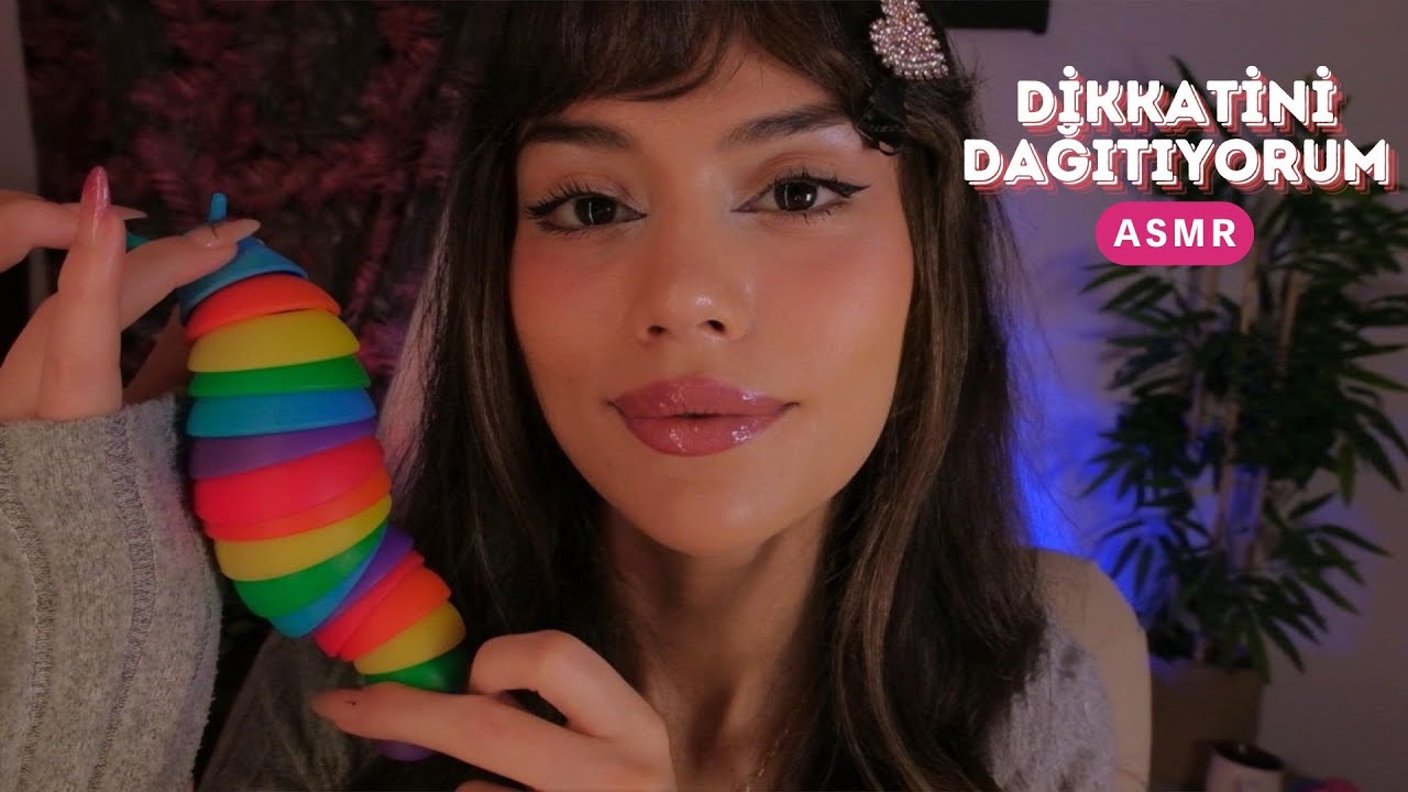 ASMR - Seni Uyutmamak İçin Dikkatini Dağıtıyorum