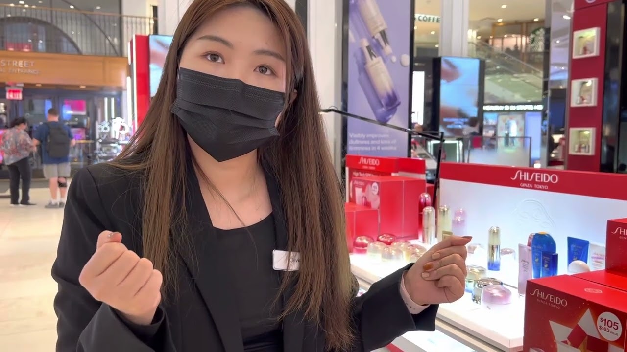 SHISEIDO Makeup at MACY’S, NYC.  Tue Oct 11, 2022.