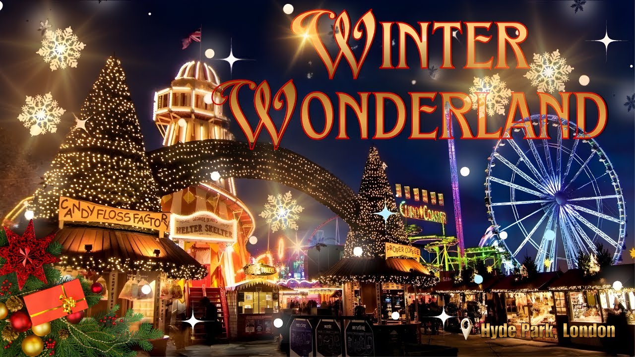 Walk With Me Through Winter Wonderland Hyde park | London, UK Christmas 2025 🎄