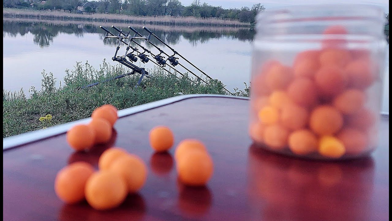 Ловля карпа на самодельные Бойлы