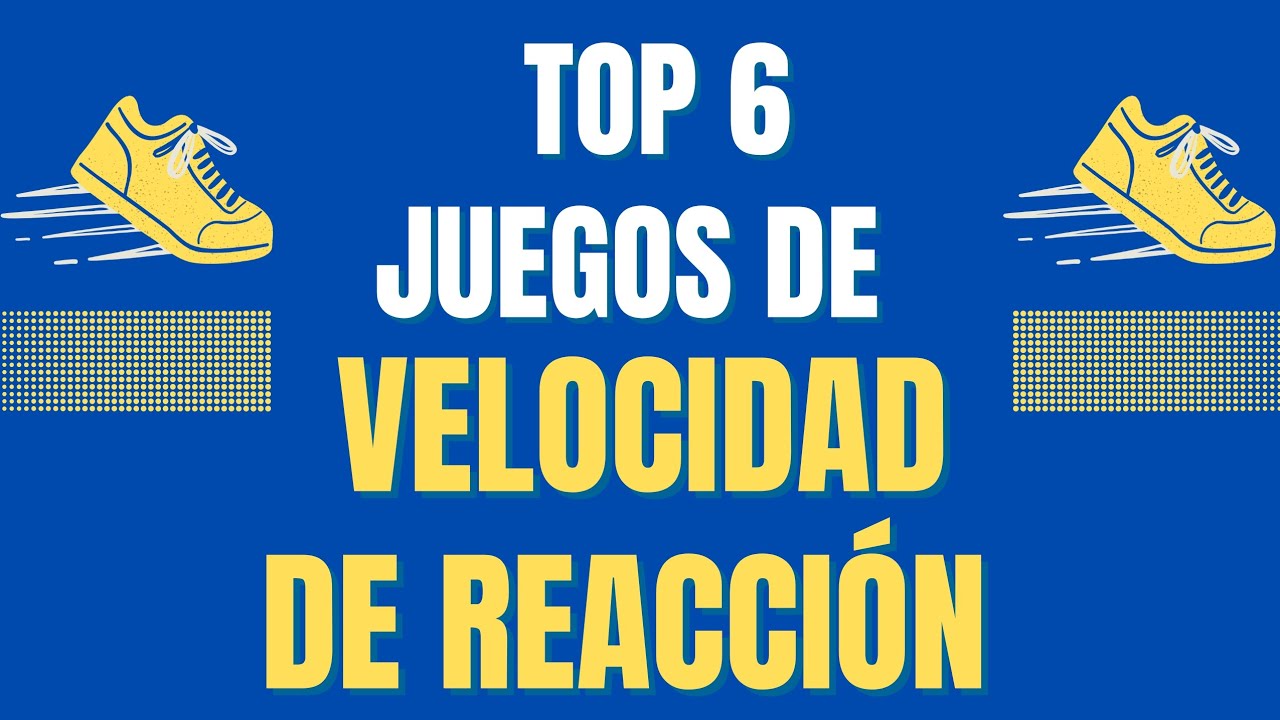 LOS 6 MEJORES JUEGOS de VELOCIDAD DE REACCIÓN para EDUCACIÓN FÍSICA #educacionfisica