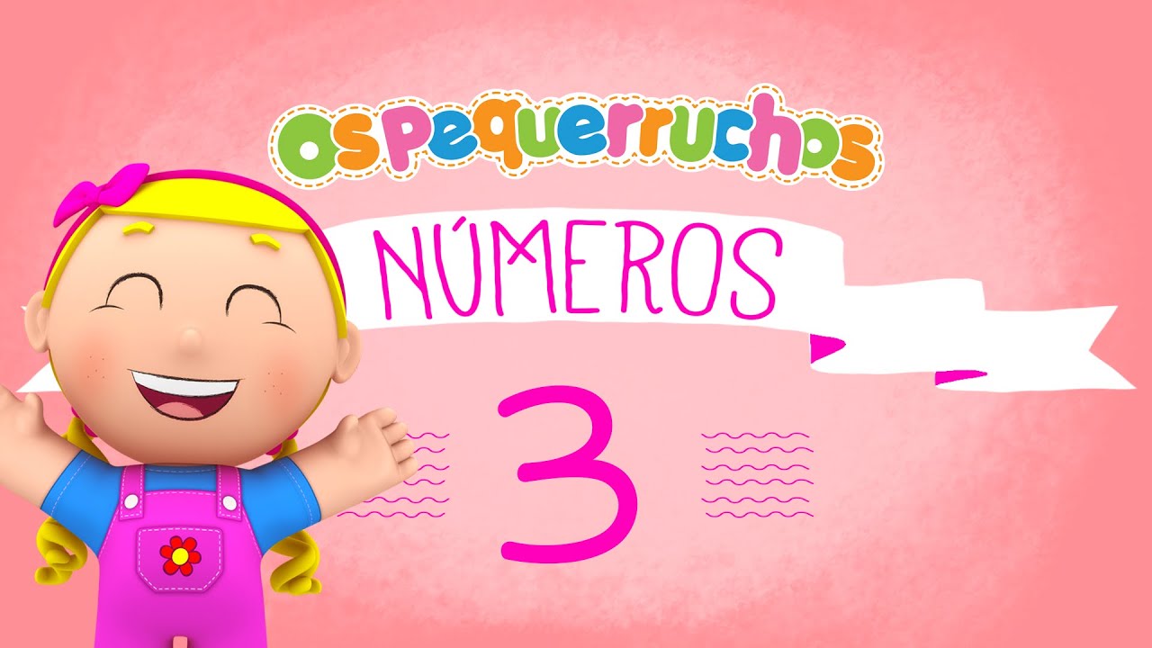 N&uacute;mero 3 - N&Uacute;MEROS - Os Pequerruchos Almanaque
