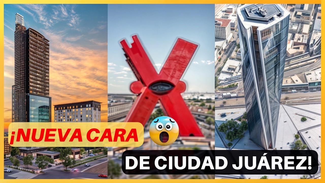 🌍 DESCUBRE los MEGA PROYECTOS que TRANSFORMARÁN CIUDAD JUÁREZ 🌆