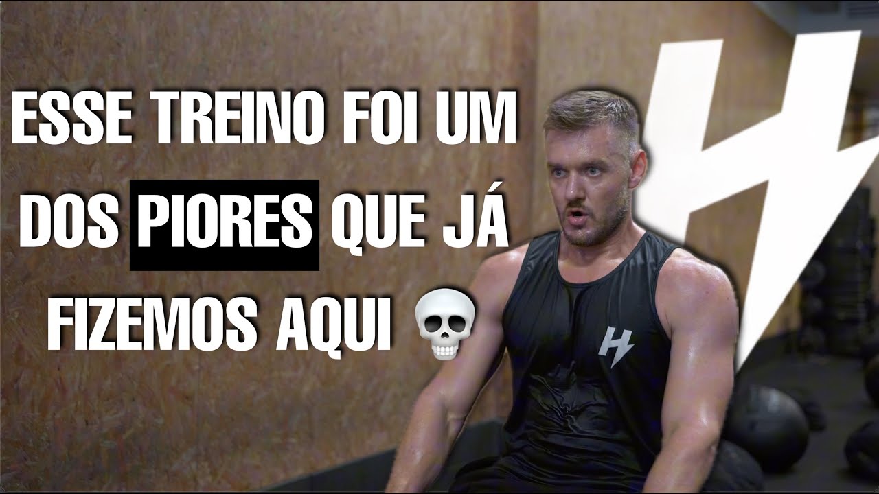 Treino HARD #001 | Esse treino foi um dos PIORES que ja fizemos!