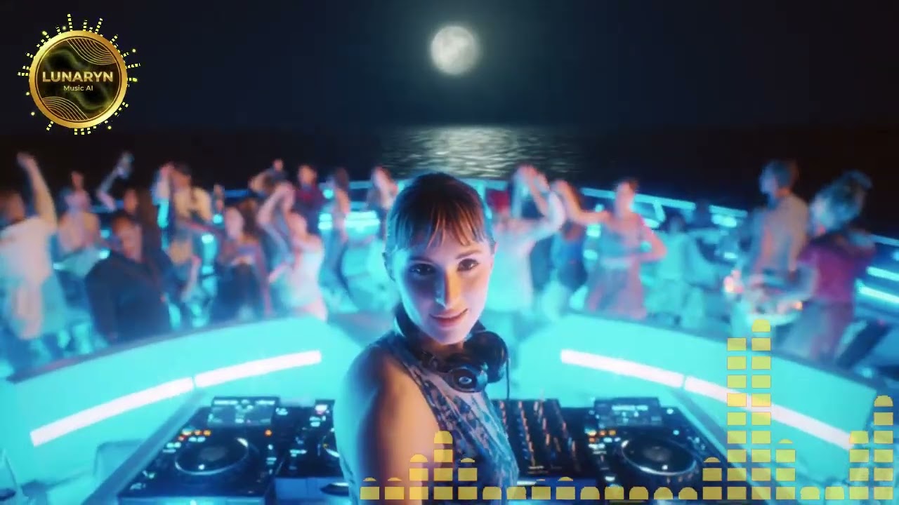 BEST OF 10 SONG LUNARYN MUSIC AI (Official Video | 80s Cinematic Glow)