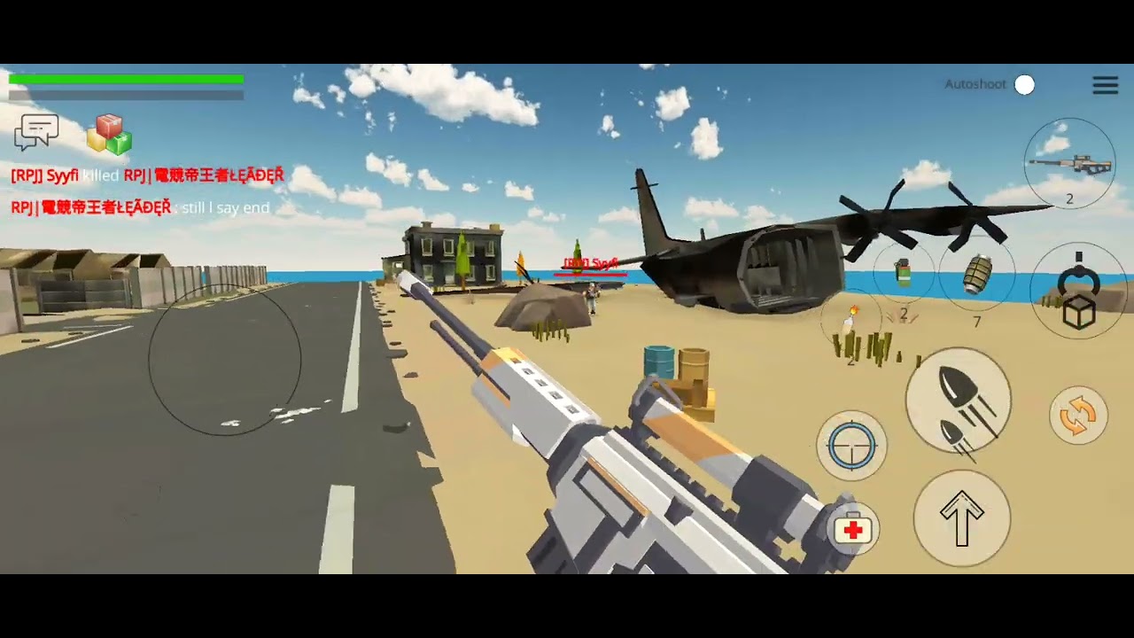 Strike Fortress Box Battle Royale Me Vs Syyfi in BR Server map Master play 