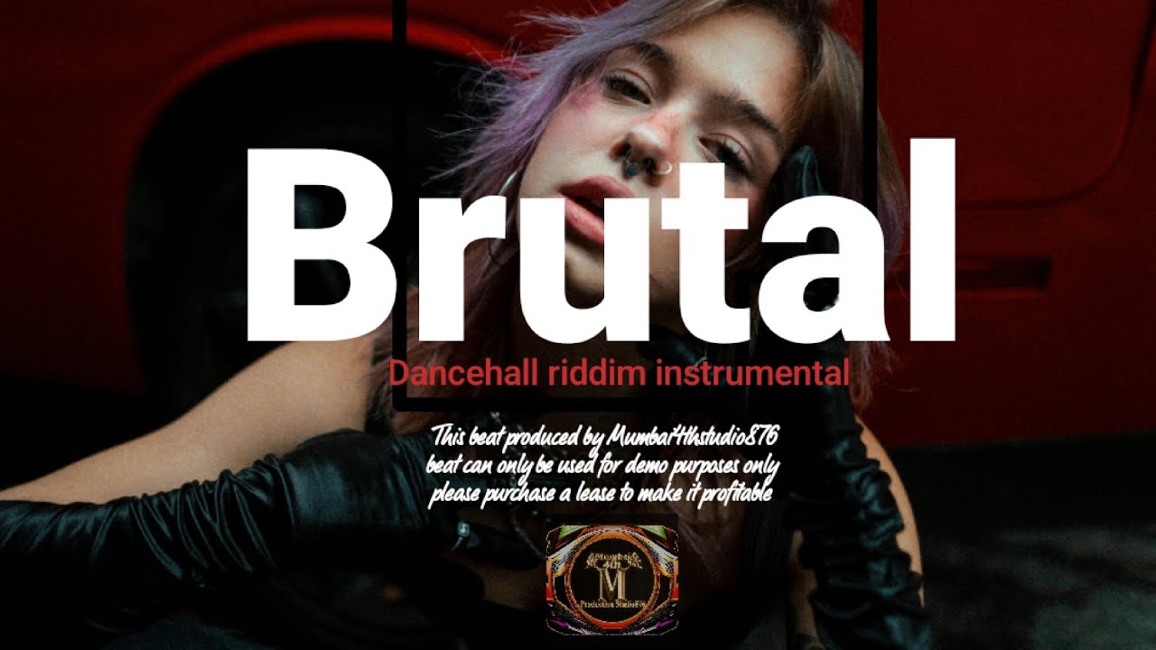 Dancehall riddim instrumental (Brutal)