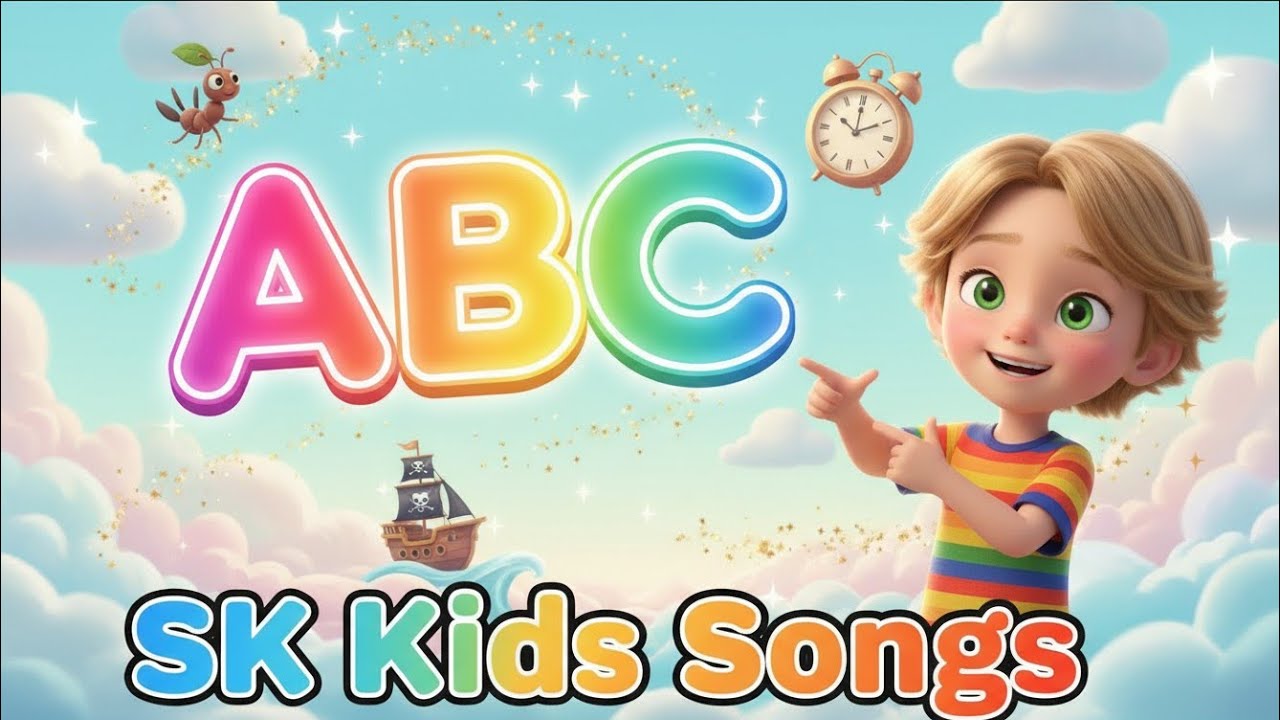ABC Song | Fun with Every Letter A–Z 🎵 Learn Alphabets for Kids |  #kidslearning  #skkidssongs #abc