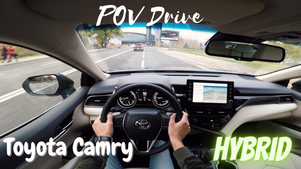2022 Toyota Camry Hybrid e-CVT [218HP] - POV Drive | Cars by Vik