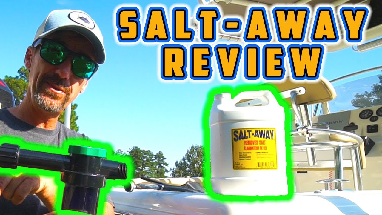 Обзор и демонстрация продукции Salt-Away (мойка и уход за лодкой)