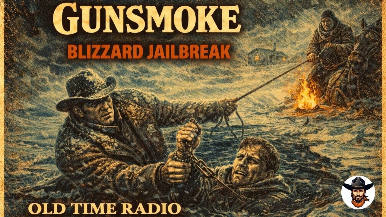 Gunsmoke | Blizzard Chase: Matt Risks His Life for an Escapee – Old Time Radio