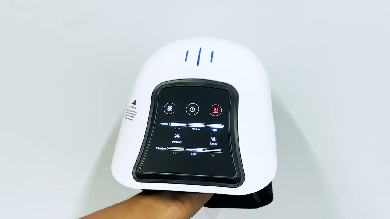 Discover the ultimate solution for knee pain with the UNIQ Smart Knee Massager!
