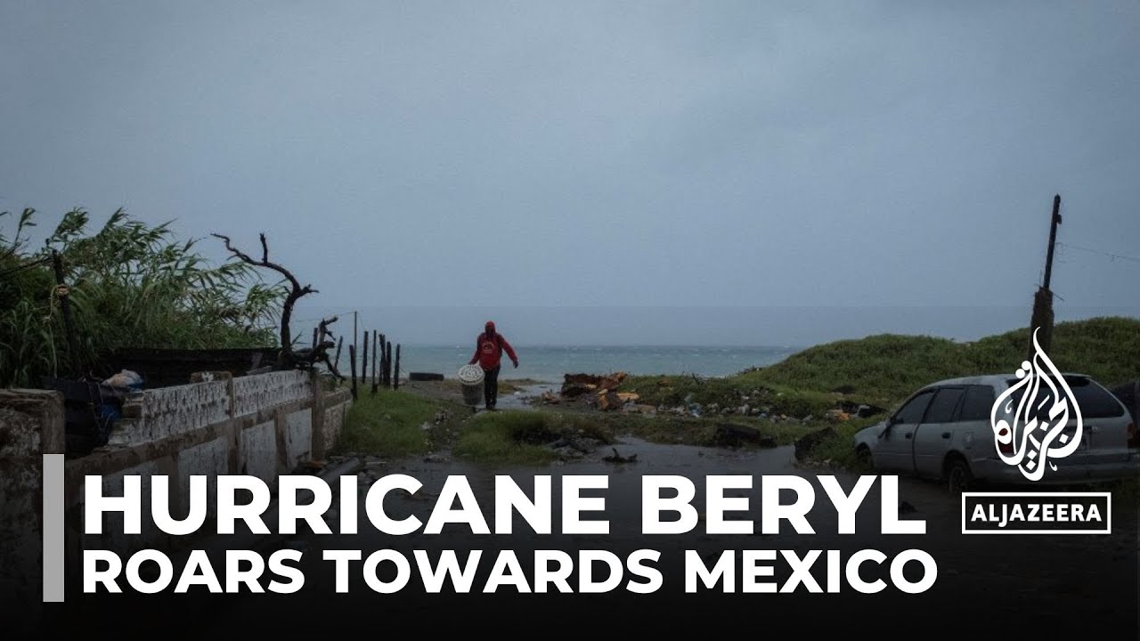 Hurricane Beryl batters Jamaica, roars towards Cayman Islands and Mexico