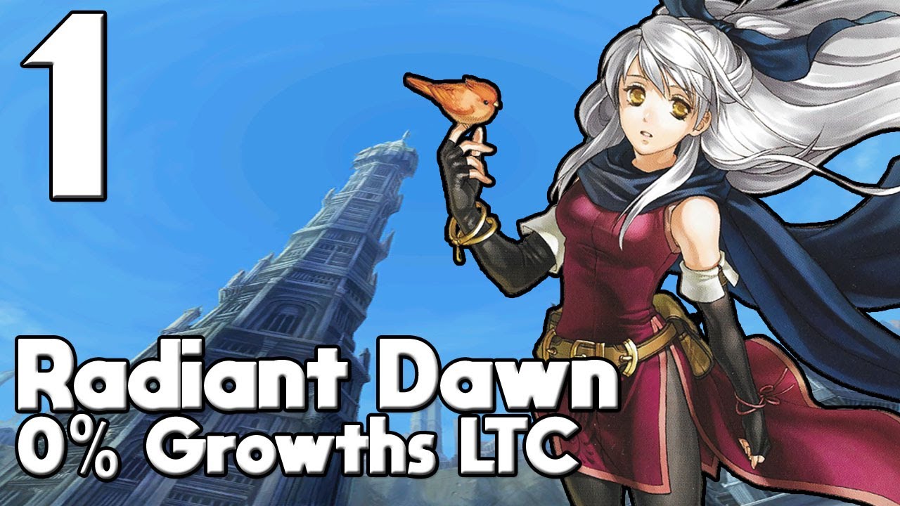 Fire Emblem: Radiant Dawn 0% прироста, сложный режим LTC - 1 - просто среднее прохождение (1-P, 1...