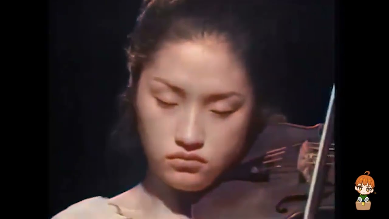 [풀버전] 1971년 21세 정경화의 파가니니(N.Paganini) - 바이올린 소나타 6번(Violin Sonata No.6) #흑백복원 #미안미안해 #Feat태진아