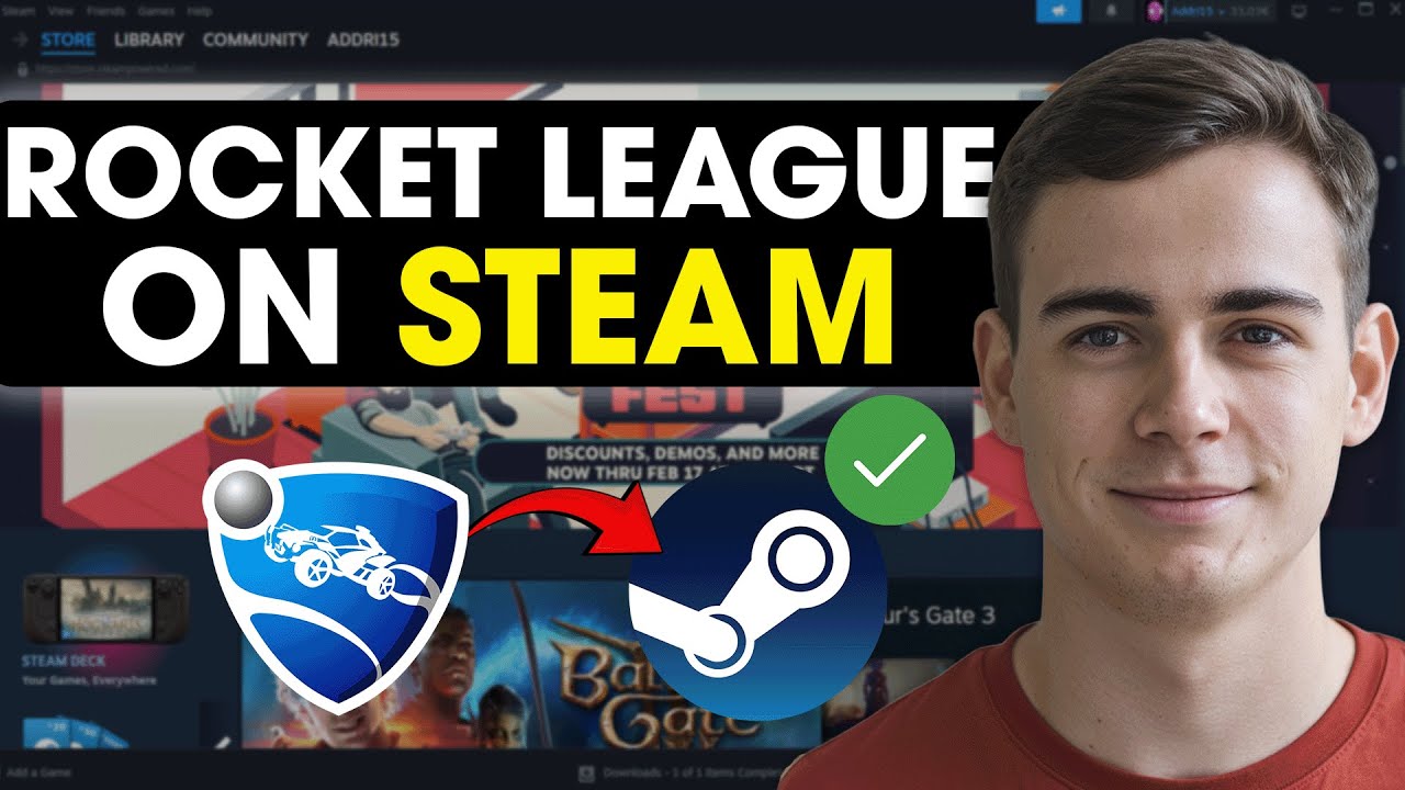 Как получить Rocket League в Steam (2025) Руководство