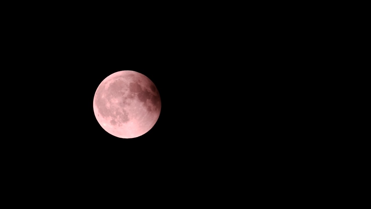 Monderleuchtung nach der Finsternis am 07  Sept  2025