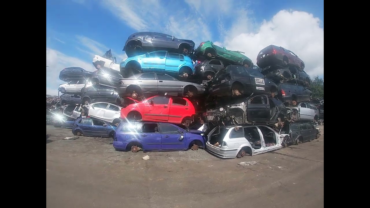 Besuch bei Kiesow am 24.07.2024 bei #hamburg #scrapyard #schrottplatz #history #hamburg #automobile