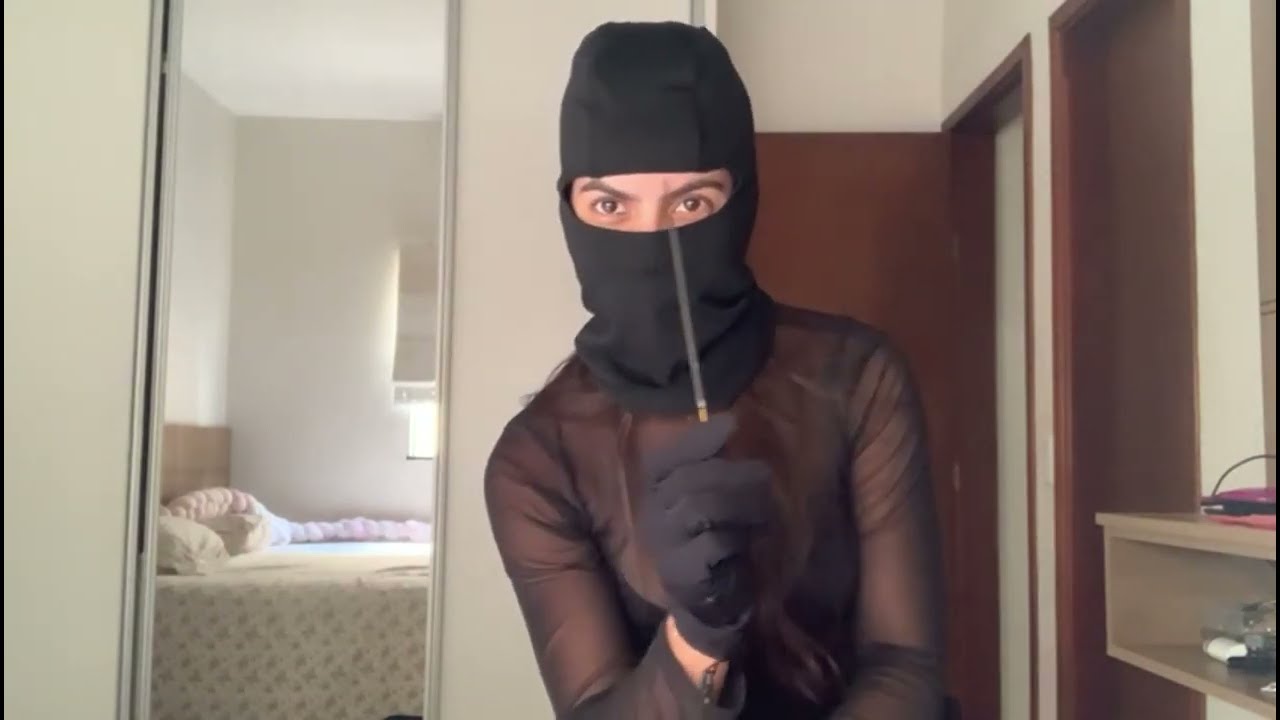 Ninja Girl Tickles Her Feet – Can’t Stop Laughing!