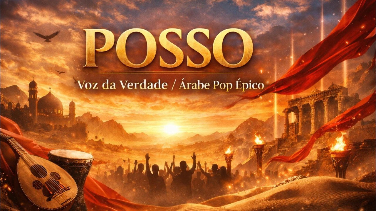 POSSO — Versão Árabe Pop Épico | Voz da Verdade | Louve e Adore Oficial
