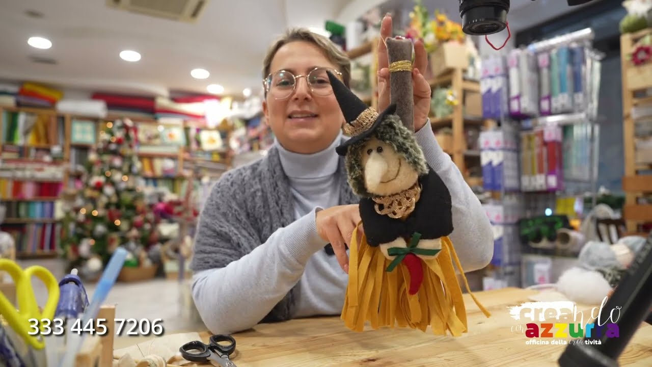 La Befana Portafortuna sulla Scopetta Scacciaguai (+ Bonus Angioletto)