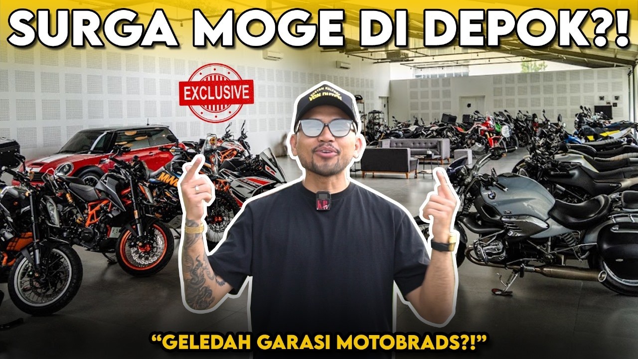 GELEDAH GARASI RAHASIA DI DEPOK⁉️ ISINYA BANYAK MOTOR RARE JON‼️