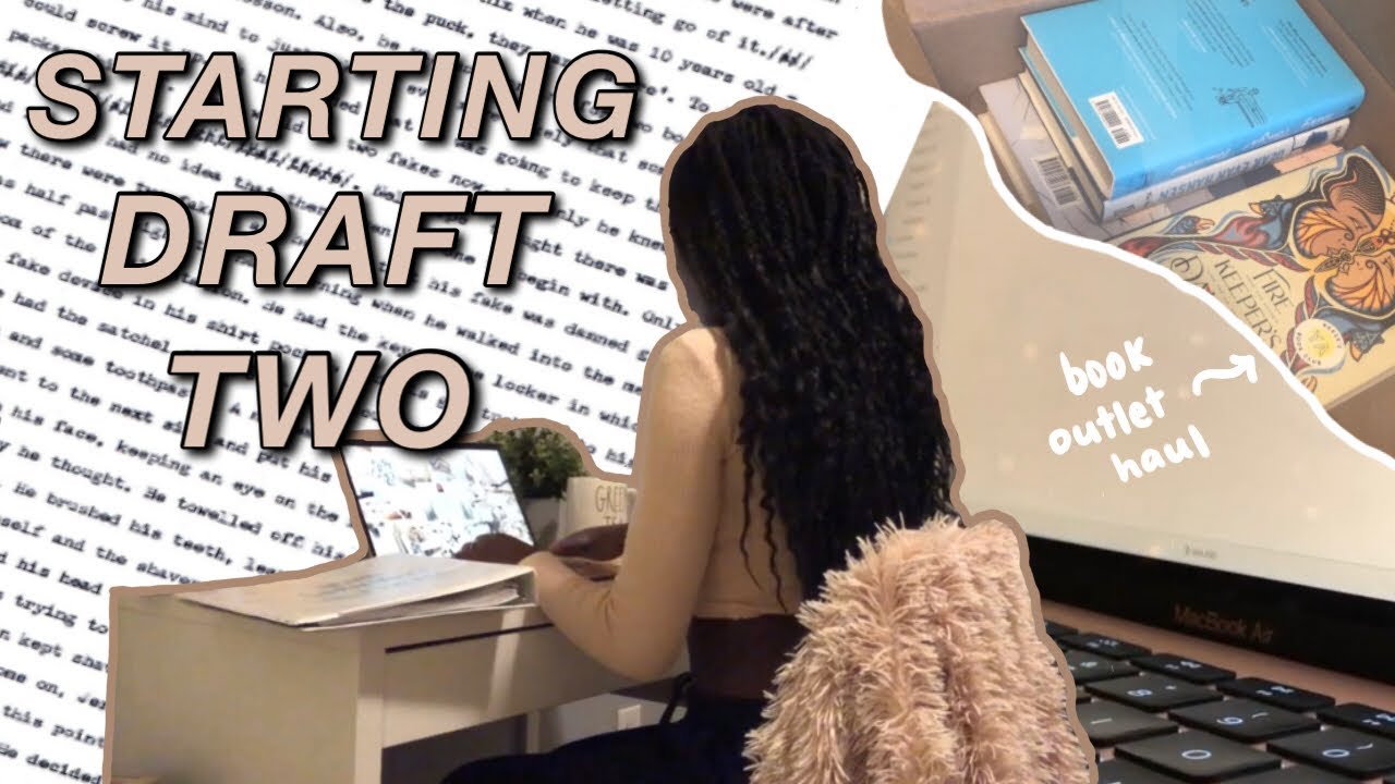 starting draft #2 of my novel // writing vlog