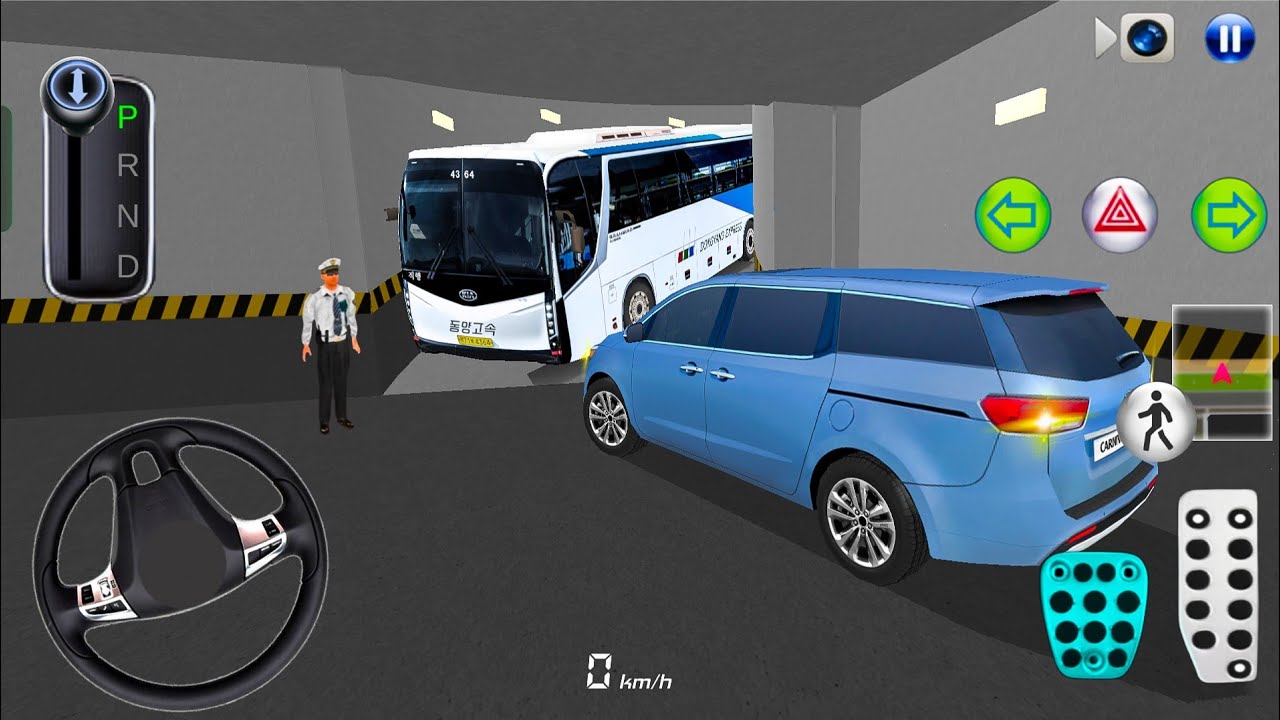 3D Driving Class Realistic Parking & Traffic Challenge | Bus vs Car Gameplay | GaMiNg WiTh DRiVeX