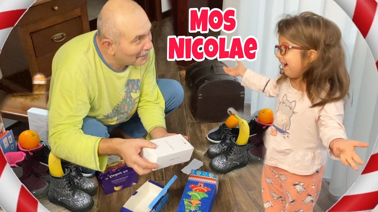Mega SURPRIZA de Mos Nicolae pentru BUNICUL