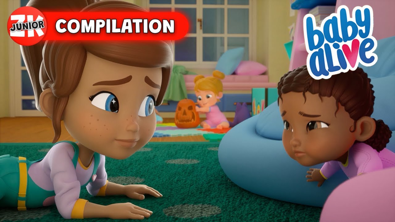 A Spooky Halloween! | Baby Alive | Episode Compilation | ZeeKay Junior