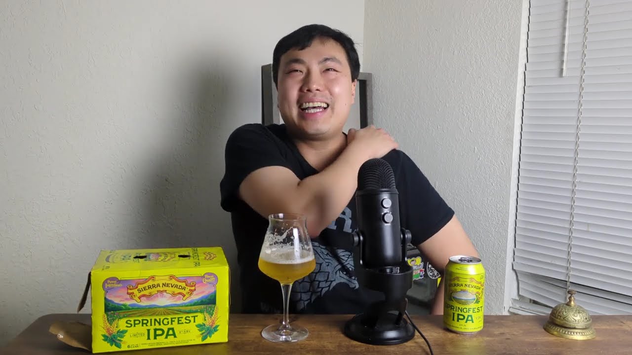 Sierra Nevada Springfest IPA (Awesome Crushable Spring IPA!) Review - Ep. #4109