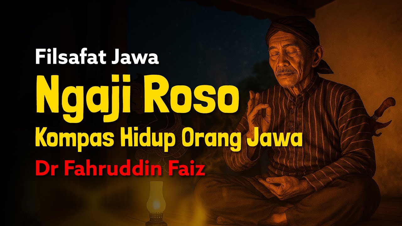 Ngaji Filsafat: Roso - Kompas Hidup Orang Jawa | Dr Fahruddin Faiz