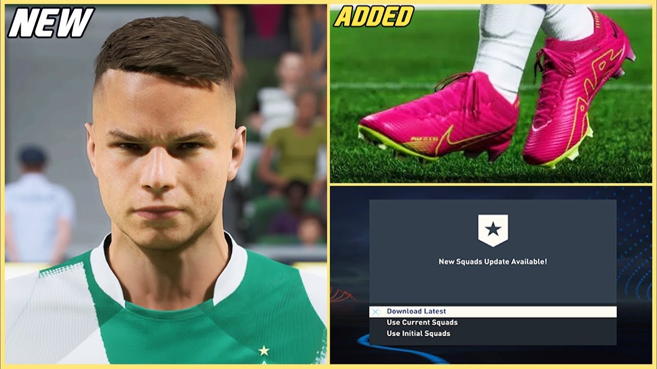 FIFA 23 - NEW UPDATE, ENABLED FACES AND BOOTS!