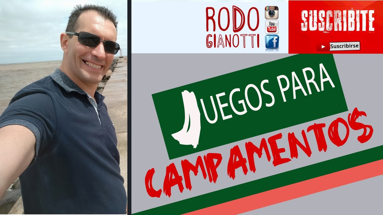 Juegos para Campamentos - Games for Camps / Tips consejos útiles, ejemplos al aire libre o bajotecho