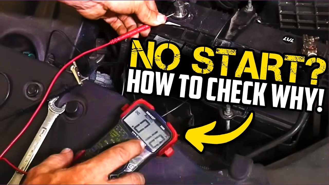 Car Not Starting? Click or Clicking sound? Simple DIY Diagnosis!