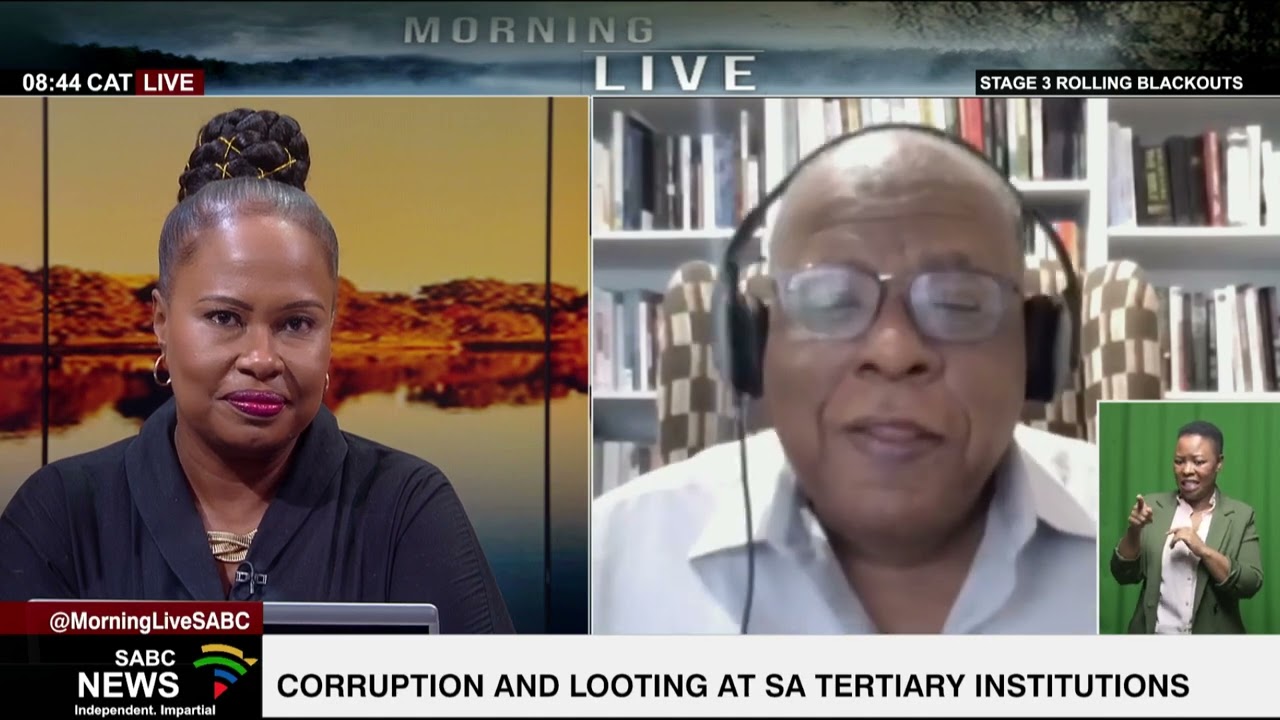 Corruption and looking at SA universities: Prof Jonathan Jansen