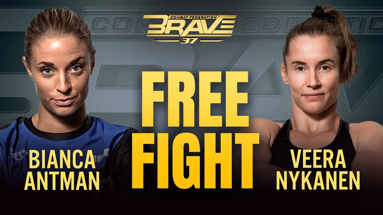 Bianca Antman vs Veera Nykanen | Free Fight | BRAVE CF 37