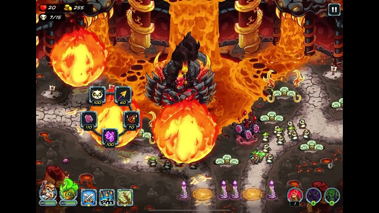 Kingdom Rush Alliance - Fire Dragon Cave [Campaign][Impossible]