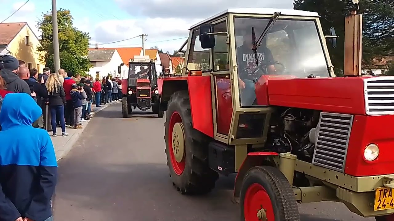 Stovka traktorů ZETOR přijela do Třeštice